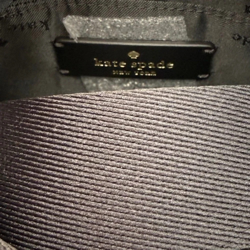 Kate Spade New York Kip Mini Tote Black Nylon‎ Crossbody Bag KL933 NWT